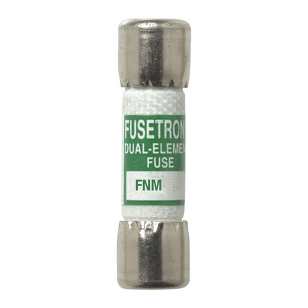 Eaton Bussmann Midget Fuse, FNM Series, Time-Delay, 2A, 250V AC, 10kA at 125V AC, 100A at 250V AC BP/FNM-2A